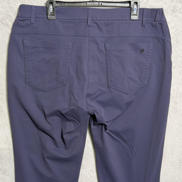 Public Rec Pants Mens 36x27.5 Navy Blue Performance Stretch Chino Zip Pocket - Picture 5 of 15